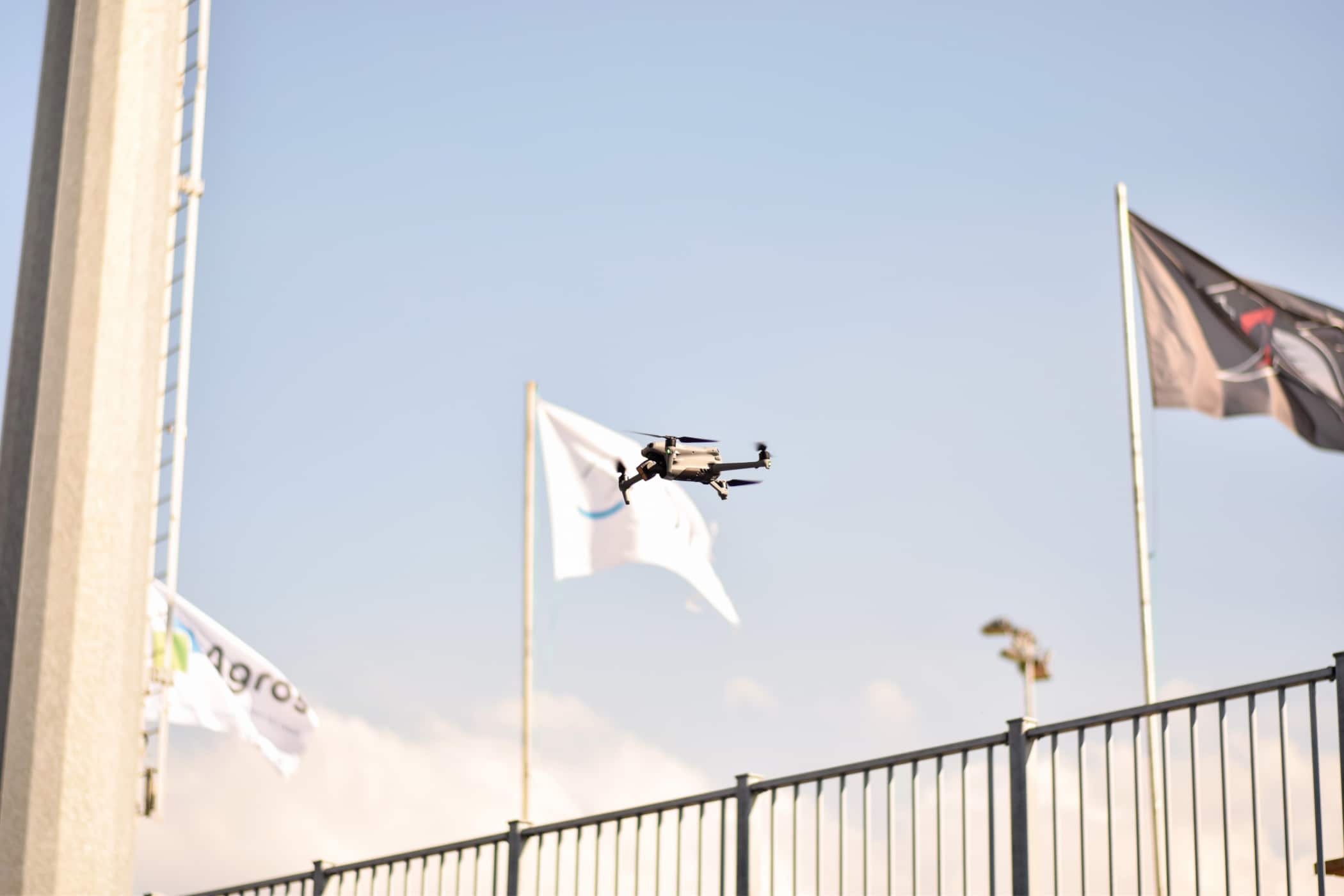 Drone in de lucht